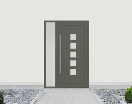 Вхідні металопластикові двері Luvin Модель: B03
