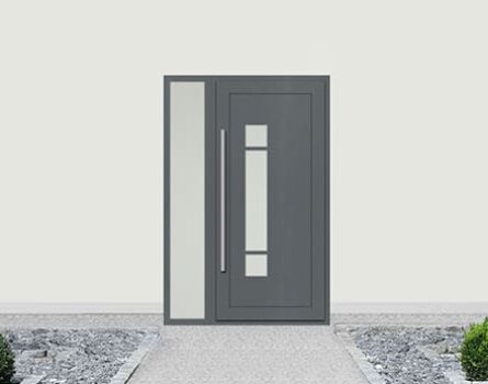Вхідні металопластикові двері Luvin Модель: B06