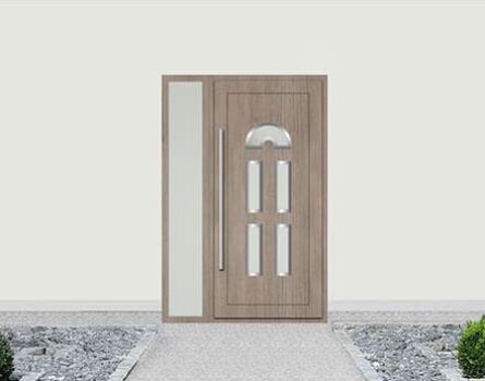 Вхідні металопластикові двері Luvin Модель: C01