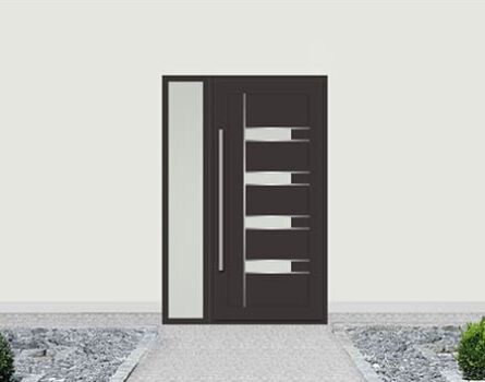 Вхідні металопластикові двері Luvin Модель: H09