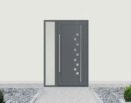Вхідні металопластикові двері Luvin Модель: L11