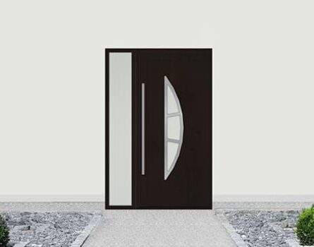 Вхідні металопластикові двері Luvin Модель: R06